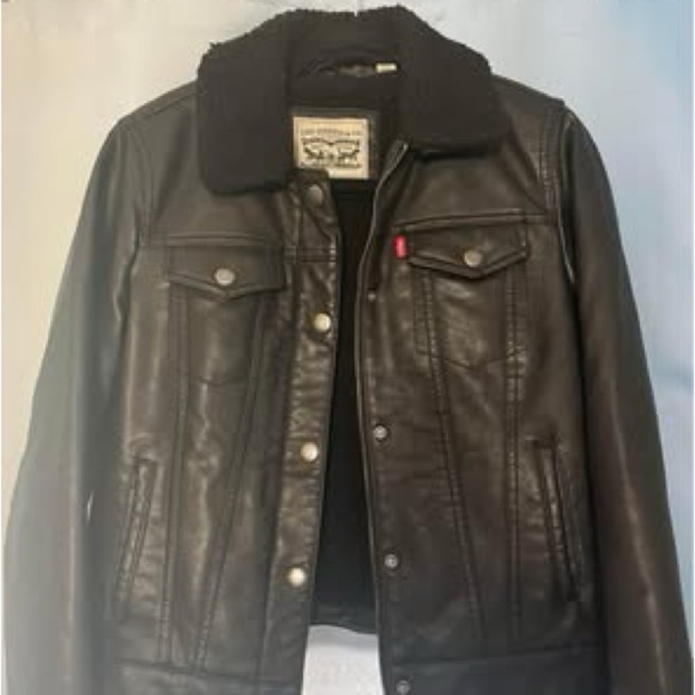 Levi's Women's Sherpa Lined Classic Trucker Jacket Size S